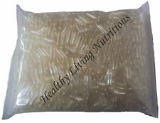 EMPTY gel GELATIN CAPSULES ~ SIZE 4 3 2 1 0 00 000 ~ (Kosher / HALAL)