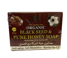 Organic Black Seed & Pure Honey Soap Halal 6pcs Special