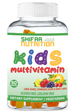 Halal and Vegetarian Gummies for Kids - Certified Halal Vitamins (90 Count)