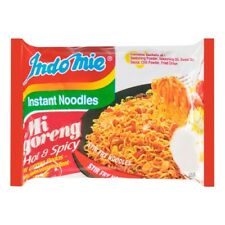 INDOMIE Instant Noodle 100%HALAL Mi Goreng Fried Noodles Hot Spicy Flavor 5 pack