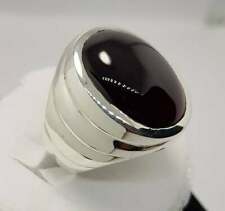 Deep Blood Red Aqeeq Ring Akik Ring Blood Red Agate Stone Ring Natural Yameni