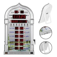 Islamic Muslim Prayer Alarm Clock With Remote Control Azan Worship Mosque Church