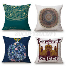 18in Square Muslim Pillow Cover Case Waist Throw Cushion Cover Home Deco