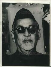 1967 Press Photo Zakir Husain, first Moslem President of India - now10649