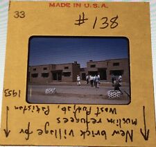 35mm Slide Congressman Clement Zablocki, Muslim Refugee Village Pakistan #138.