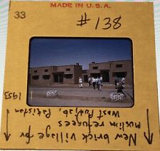 35mm Slide Congressman Clement Zablocki, Muslim Refugee Village Pakistan #138.