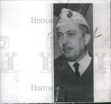 1959 Press Photo Veterans Foreign Wars Louis Feldmann commander Moslem Nation
