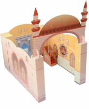 Muslim Kids Masjid Mosque Playhouse Toy Teach Islam Quran Salah Mats Prayer Rugs