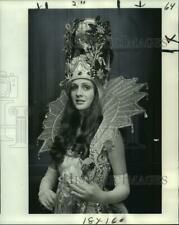 1978 Press Photo Cynthia Ann Crawford, Krew of Moslem Carnival Ball Queen
