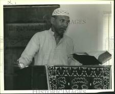 1991 Press Photo Al Hajj Lawrence Abdul Haqq at Slidell Islamic Temple