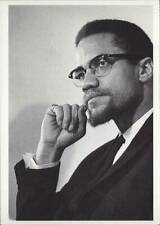 [21725] Malcolm X Portrait - Black Muslim Leader