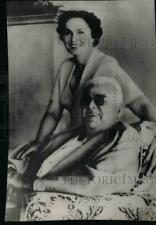 1949 Press Photo Agha Khan, Moslem spiritual leader - spa13860