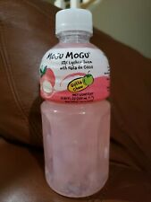 12 Bottles Mogu Mogu Lychee with Nata De Coco Flavored Juice Drink 