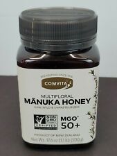 Comvita, Raw, Multifloral Manuka Honey, MGO 50+, 17.6 oz (500 g) Best By 11/2023