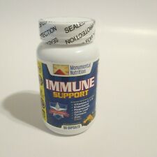 Monumental Nutrition Immune Support 90 Capsules Expires 09/2022 Halal Non GMO 