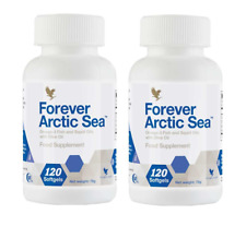 2 FOREVER ARCTIC SEA (120 Softgels) for lower Cholesterol HALAL Exp. 2024