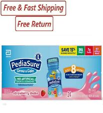 PediaSure Grow and Gain Nutrition Shake for Kids, Strawberry (8 fl. oz., 24 pk.)