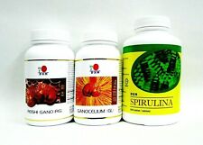 DXN Reishi Gano RG 90 + Ganocelium GL 90 + Spirulina 500 Ganoderma Lingzhi