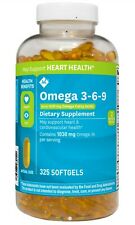 Member's Mark Omega 3-6-9 Dietary Supplement Multi-Benefit 325 or 650 softgels