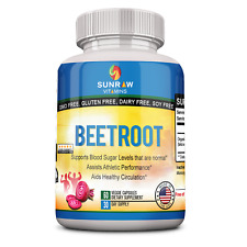Beetroot Powder Nitric Oxide Superfood helps promote athletic performance caps
