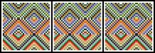 99 Names of Allah, Asmaul Husna,Islamic Home decor, Set of 3 Pictures 24"x24"_3