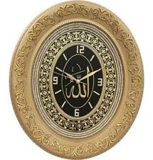 Oval Islamic Wall Clock 'Allah' 44 x 51cm 0829