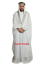 Amazing Best Quality Men's Islamic Arabian Cloak Bisht thobe Eid