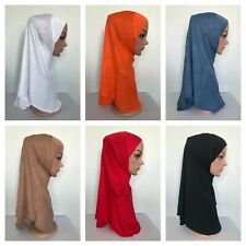  1 piece Al Amira Muslim women kids/adult size Cotton jersey Hijab 