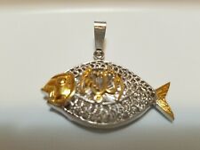 Muslim Allah Pendant gold and white color!