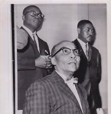 MUHAMMAD ELIJAH : BLACK MUSLIM LEADER : Civil Rights ** VINTAGE 1961 press photo