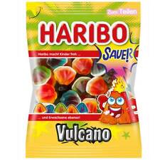 Haribo Vulcano sour gummies made in EUROPE -175g -FREE SHIPPING