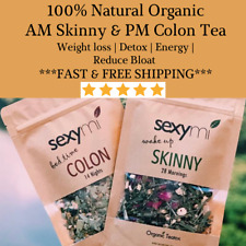 28 Day Detox Tea Weight Loss to get Flat Tummy Skinny Fit Reduce Bloat Burn Fat