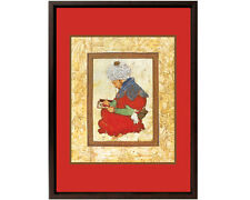 Framed Canvas: Painter from Turkey.-12x15 -Mughal Art -Islamic Art/Decor/Print
