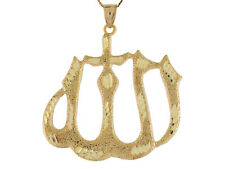 Silver Pt Crystal Ali Necklace Islamic Arabic Muslim Zulfikar Shia Leader Gift