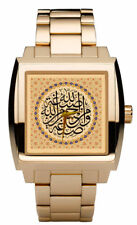 ISLAM CALLIGRAPHY THE NAME OF ALLAH CLASSIC ISLAMIC COLLECTIBLE WRIST WATCH