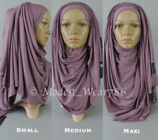 Premium Cotton Jersey Size Small / Medium / Maxi Hijab Scarf Muslim Headwear