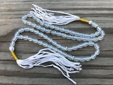 Tasbeeh Muslim Pray Beads White Plastic Beads Islamic Salah 33 Beads Lot of 2