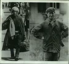 1967 Press Photo Aged Moslem man walks in street in Samarkand, Republic of Uzbek