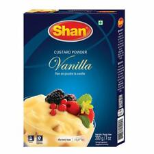 Shan - HALAL Vanilla Custard Powder 200G/7oz. PACK (1,3,6).
