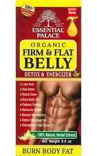 Organic Firm & Flat Belly Detox & Energizer, Burn Body Fat & Remove Waste 8 OZ 