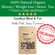 28 Day GET FLAT TUMMY BEST Herbal Slim Detox Weight Loss Slimming Lose Fat Fast