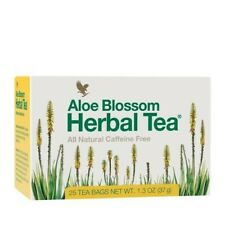 Forever Living Aloe Blossom Herbal TEA (25 bags each) caffeine free HALAL KOSHER