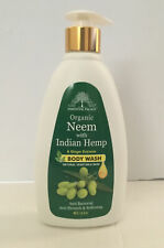 Organic Neem with Indian Hemp & Ginger Body Wash 13.5 oz New Halal