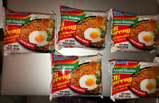 INDOMIE Instant Noodle 100%HALAL Mi Goreng Fried Noodles Hot Spicy Flavor 5 Pack