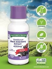 Nature's Truth Black Elderberry Extract 4250mg | 8 oz | Super Concentrated Syrup