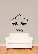 Wall Stickers Vinyl Decal Oriental Islamic Muslim Arabic Eyes Mosque  (z1737)