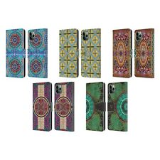 HEAD CASE ARABESQUE LEATHER BOOK WALLET CASE & WALLPAPER FOR APPLE iPHONE PHONES