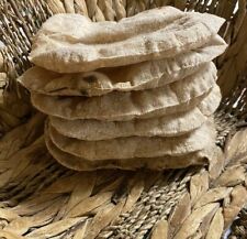 Sourdough Pita Bread 50 Pieces, FRESH, 100% Organic, Homemade ,80 Calories each