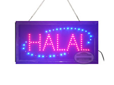 Halal sign-Halal Window Lights  Food sign Ramadan gifts Eid Gifts Islamic Foods