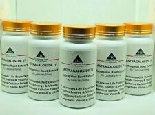 TLC TELOMERE LENGTHENING ASTRAGALOSIDE IV 50 mg 60 Caps - 5 Bottles - ANTI AGING